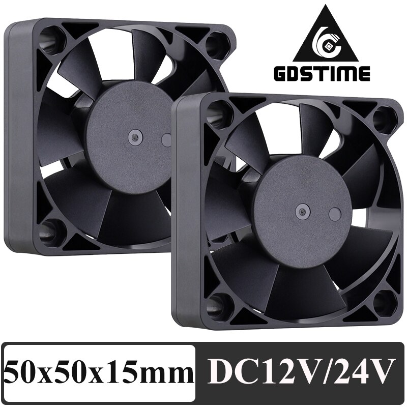 Gdstime-50x50x15mm DC 12V 24V 2  5cm  ð ..